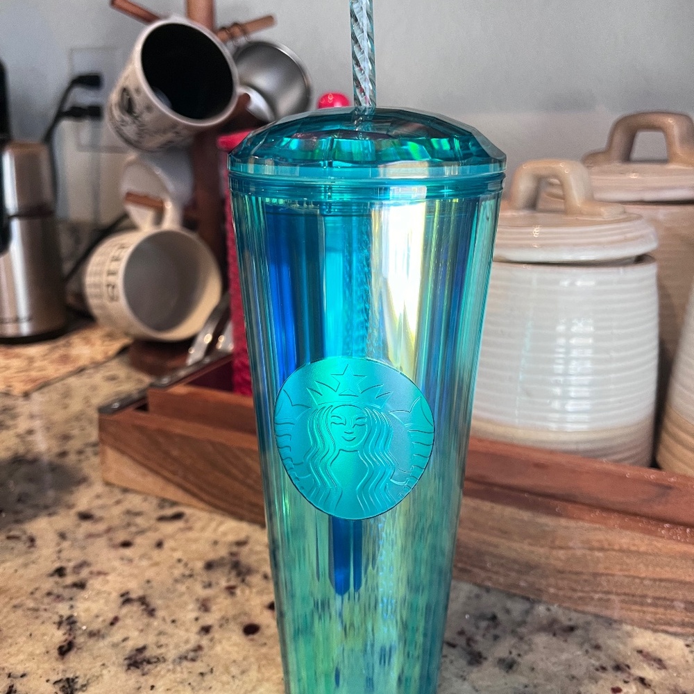 Starbucks blue dome cup